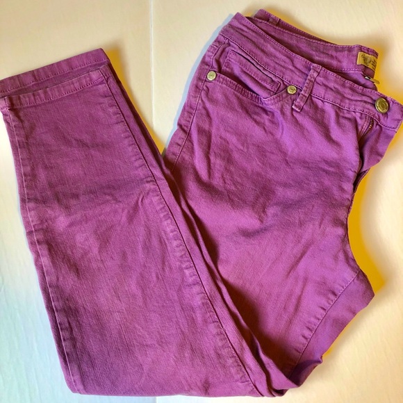 Nine West Vintage 10/30 purple pants GUC - Picture 1 of 5